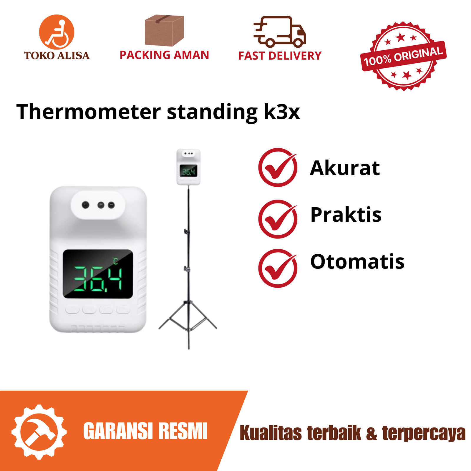 Thermometer standing k3x